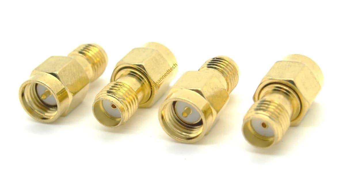 SMA female to male plug adapter (Pack of 4) for fpv drones 1