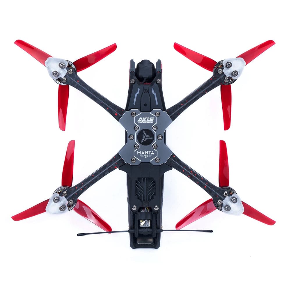 AxisFlying Manta 5 Pro Squashed X DJI O3 DIY 34 LED 6S GPS High Performance Cinematic/Freestyle FPV Drone - Choose Version for fpv drones 4