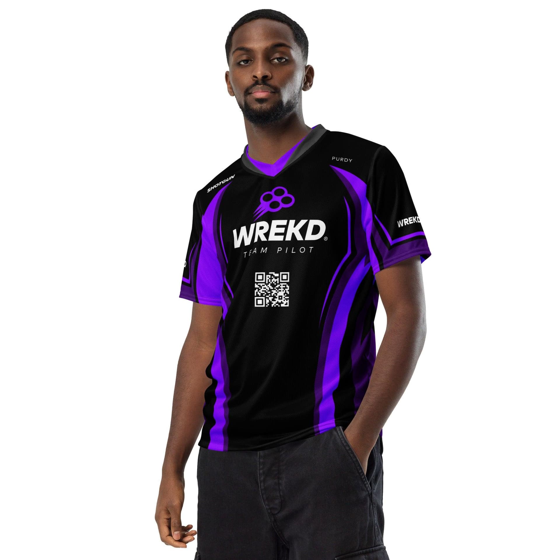 2024 Team Pilot Jersey - WREKD / SHOTGUN for fpv drones 1