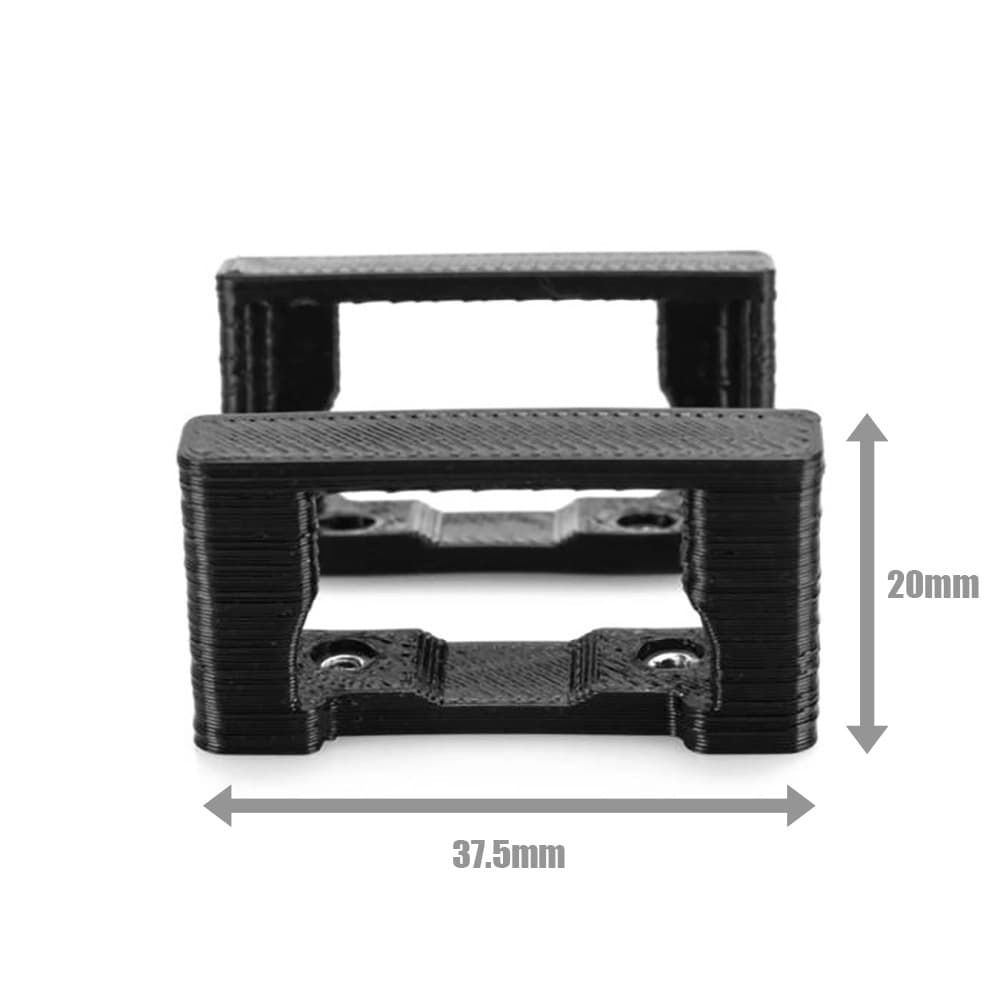 Lumenier 20x20 Mount for DJI O3 Air Unit Module - M2 - 2.5 - Black for fpv drones 2