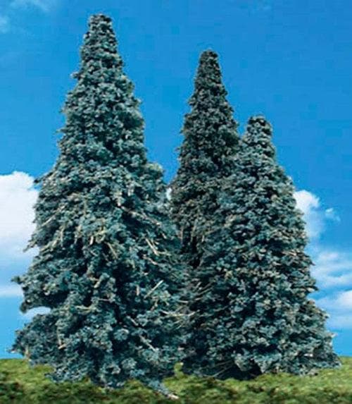 Woodland Scenics TR3569 N/HO Blue Needle Trees 3.5-5.5" Train Scenery for fpv drones