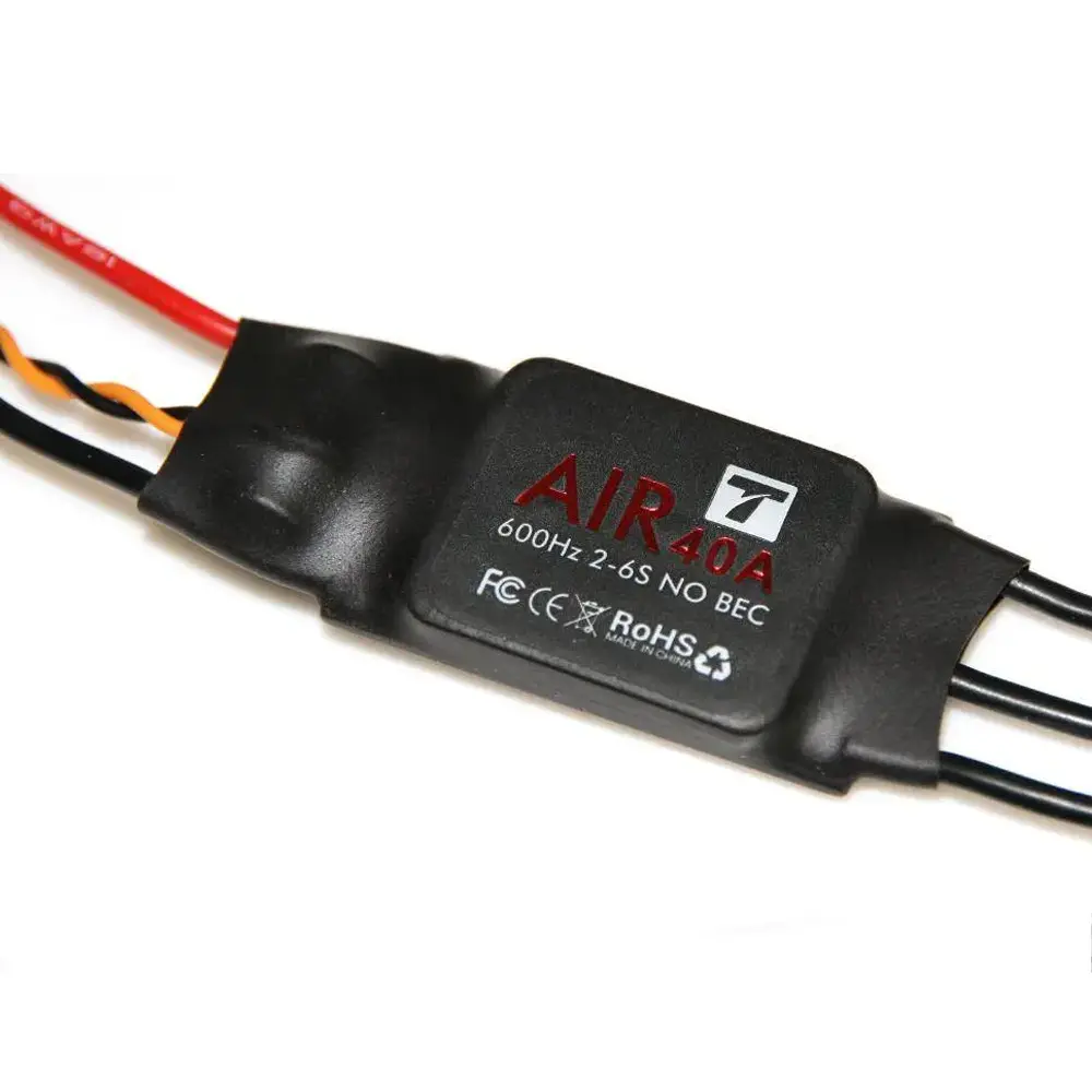 Tiger Motor Air ESC 40A 600Hz 2-6s - 2-6 Cell (7.4v-22.2v)