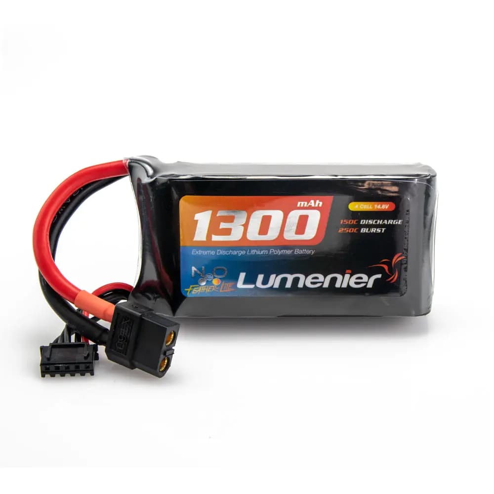 Lumenier N2O Feather-Lite 1300mAh 4s 150c Lipo Battery (XT-60) - 1.8 for fpv drones 2