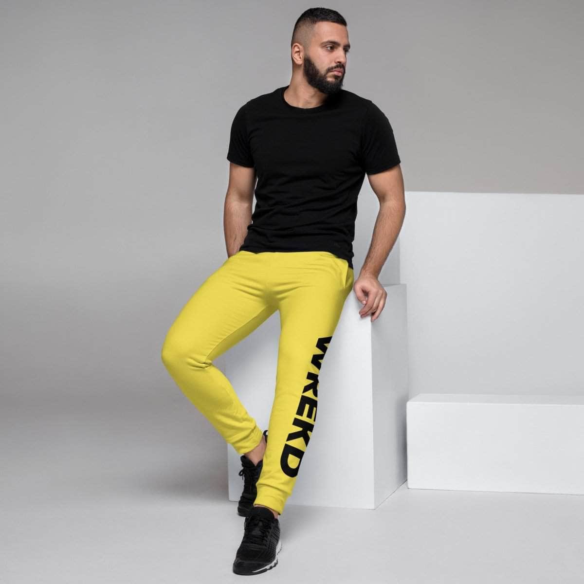 WREKD Drone Racing Men's Joggers - Yellow for fpv drones 5