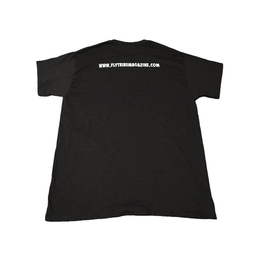 Fly Tribe Magazine MBPFP Logo T-Shirts - Black - Choose Your Size for fpv drones 1