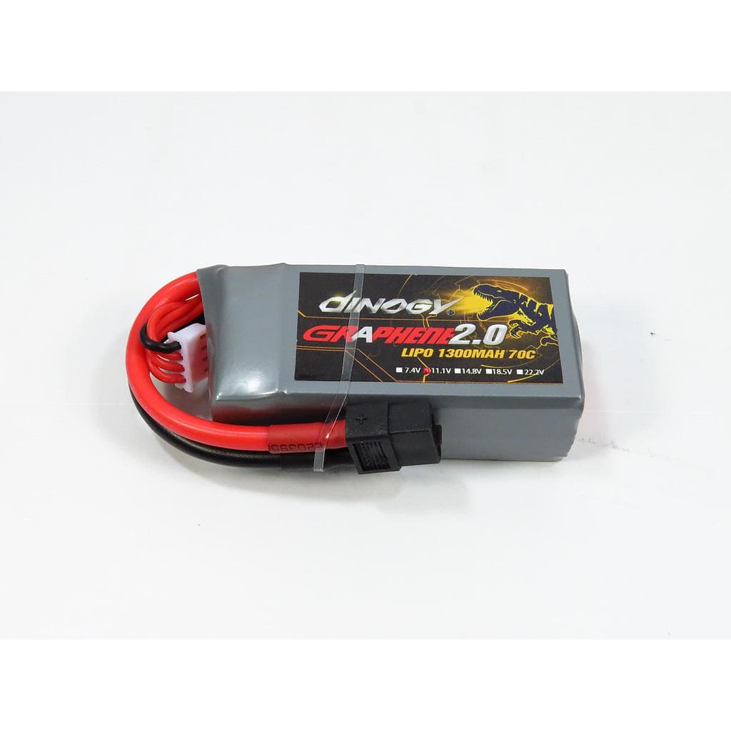Dinogy Ex-Light Graphene 2.0  1300mAh 3s 70C