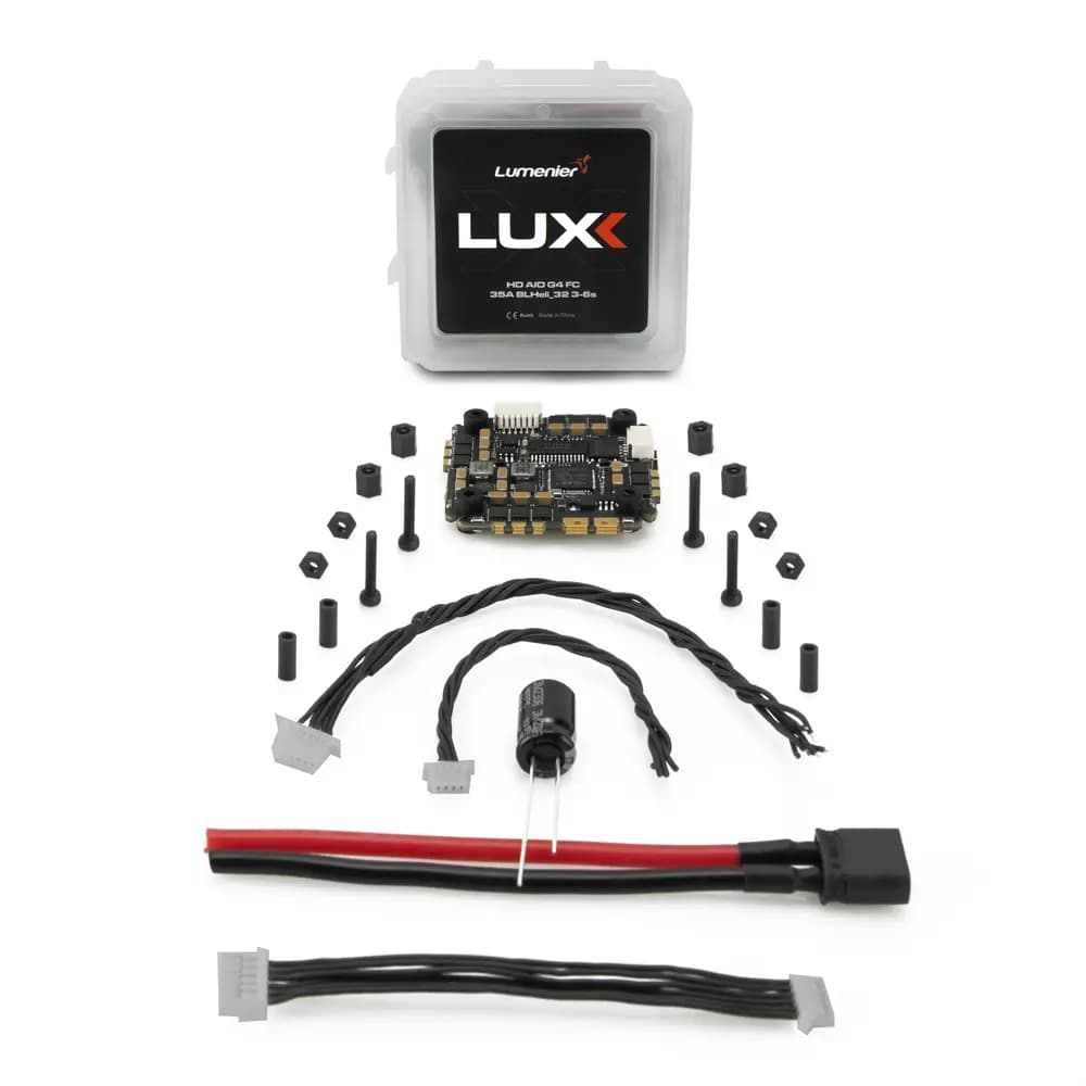 Lumenier LUX HD AIO - G4 FC + 35A BLHeli_32 3-6S ESC - 2 for fpv drones 5