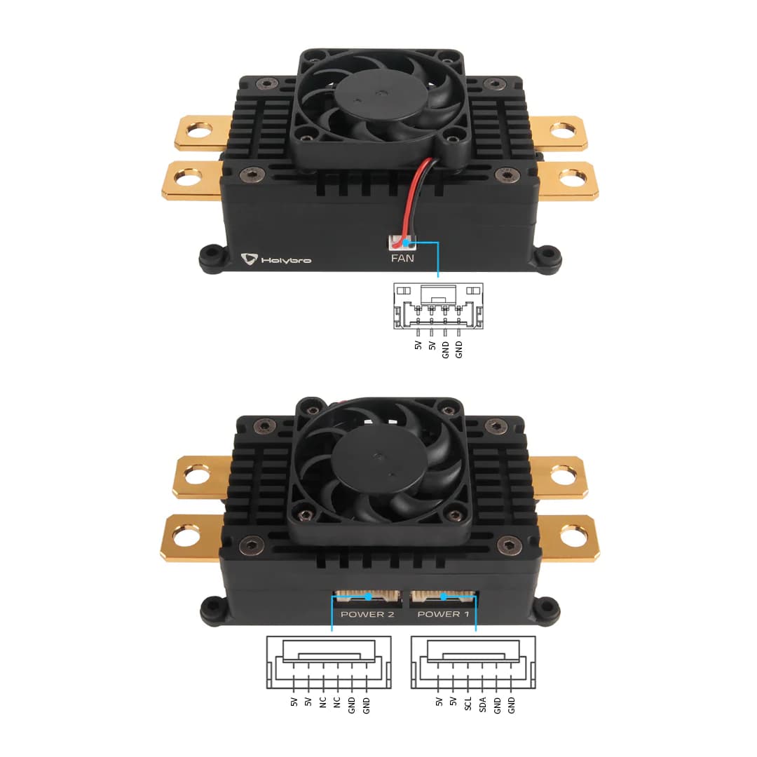 HolyBro PM08D Power Module (14S, 200A) for fpv drones 19