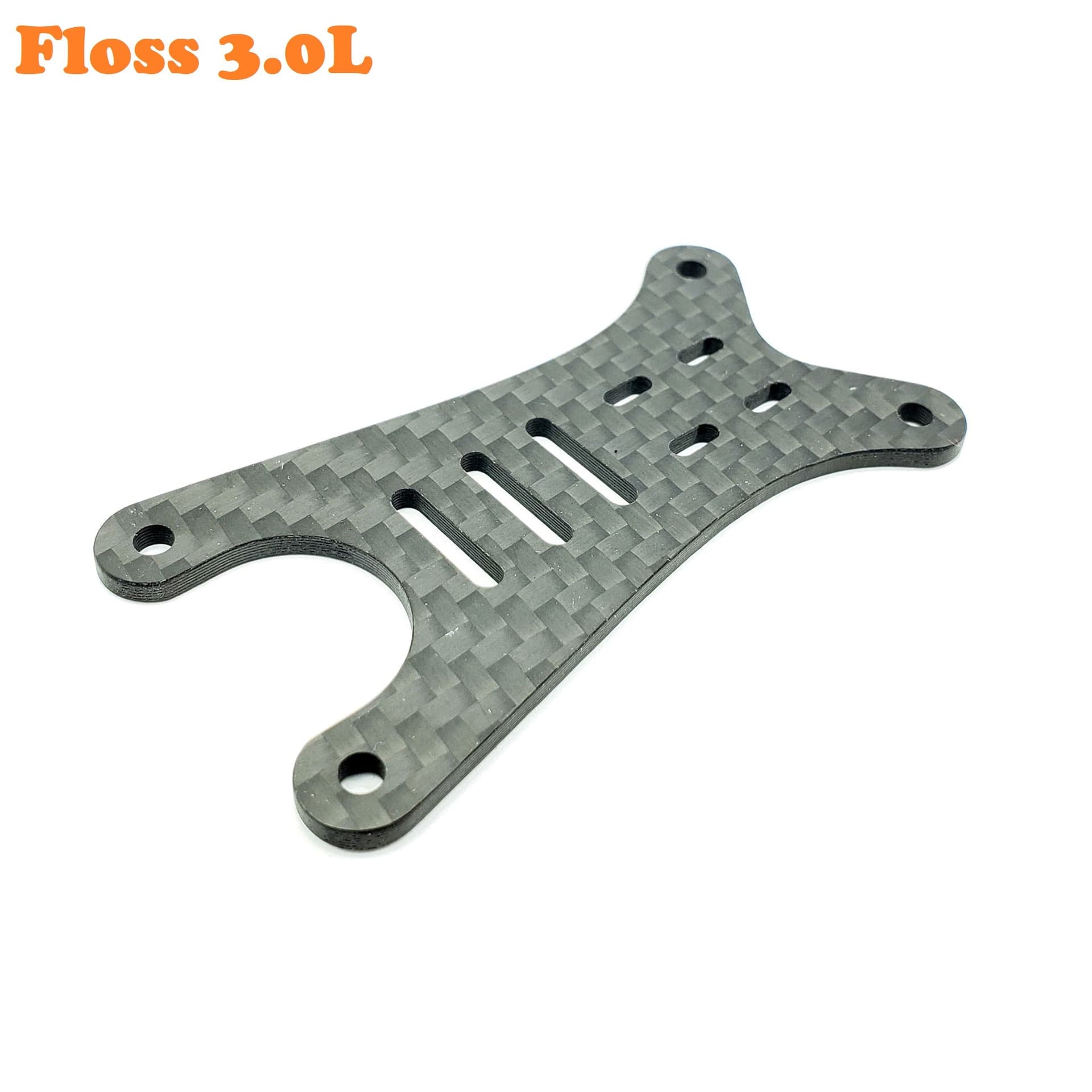 Replacement 2mm Carbon Top Plate Floss 3.0 LITE for fpv drones