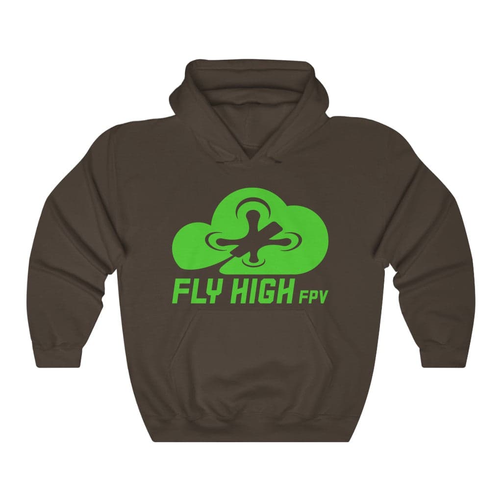 Fly High FPV Hoodie (Tango2 approved) - Green Logo for fpv drones 196