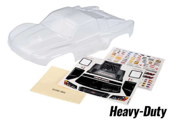 Traxxas 6811R Body Slash 4X4 Heavy Duty (Clear Requires Painting) for fpv drones