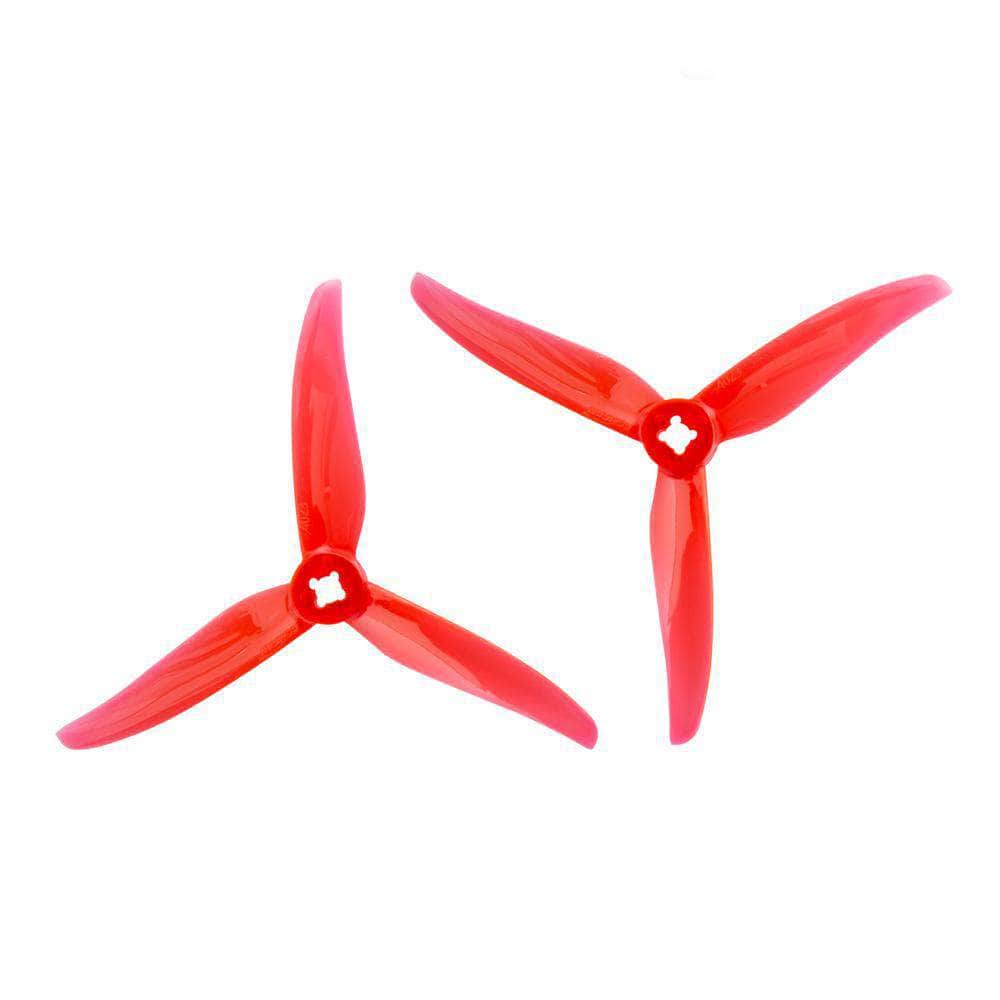 Gemfan Hurricane 4023 Durable Tri-Blade 4" Prop 4 Pack (5mm & 1.5mm Mounting) - Choose Your Color for fpv drones 3