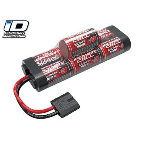 Traxxas 2941X Series 3 NiMH Battery Pack 7-Cell 8.4V 3300mAh Hump w/iD Conn for fpv drones