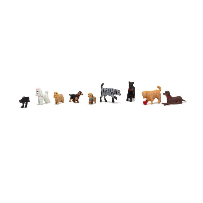 Woodland Scenics HO A1972 Dogs & Cat (9) for fpv drones
