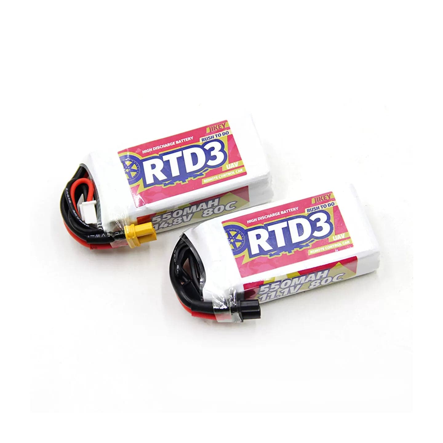 Water gun lithium battery 11.1V 7.4V high-rate 30C polymer launcher battery XT30 for fpv drones 6