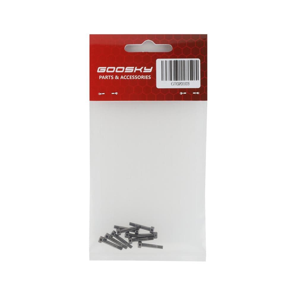 Goosky RS4 Helicopter 2.5x15mm Cap Head Screws Set (5 Screwes) for fpv drones 1