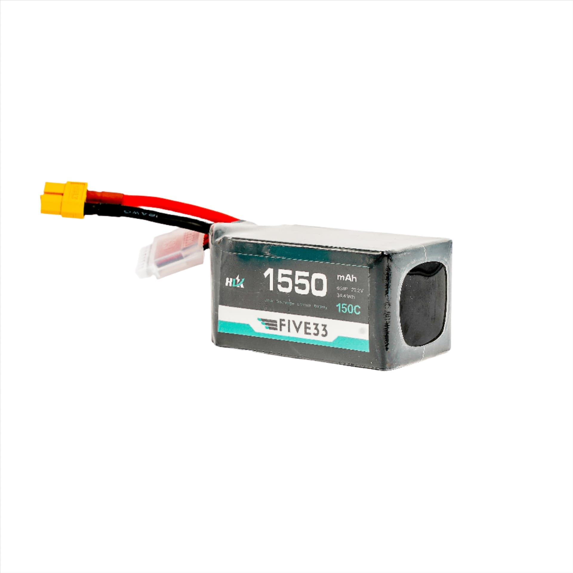 "Budget" 1550mAh 6S 150C LiPo Battery for fpv drones 3