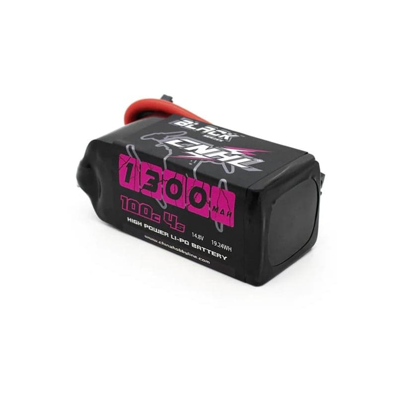 CNHL Black Series 1300mAh 14.8V 4S 100C Lipo Battery - XT60 for fpv drones 1