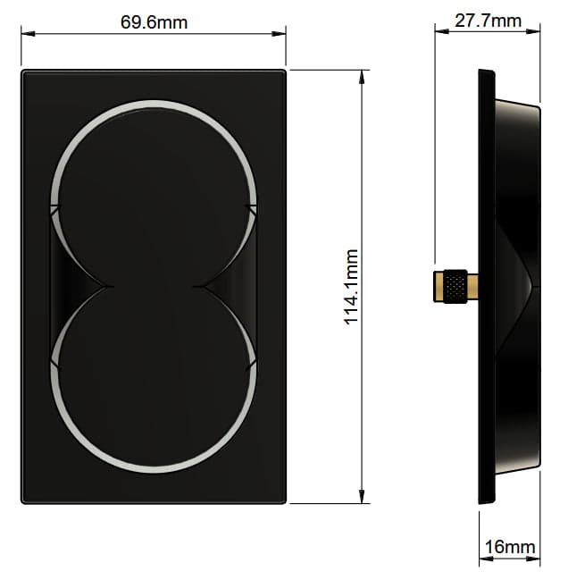 X²-AIR 5 Antenna for fpv drones 1
