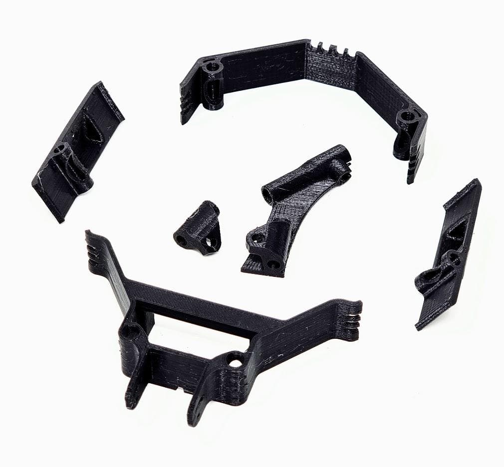 Shendrones 3D Printed Frame Parts for Siccario X8 for fpv drones