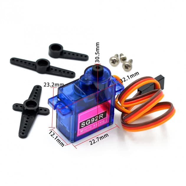 SG92R Digital micro servo for fpv drones 4