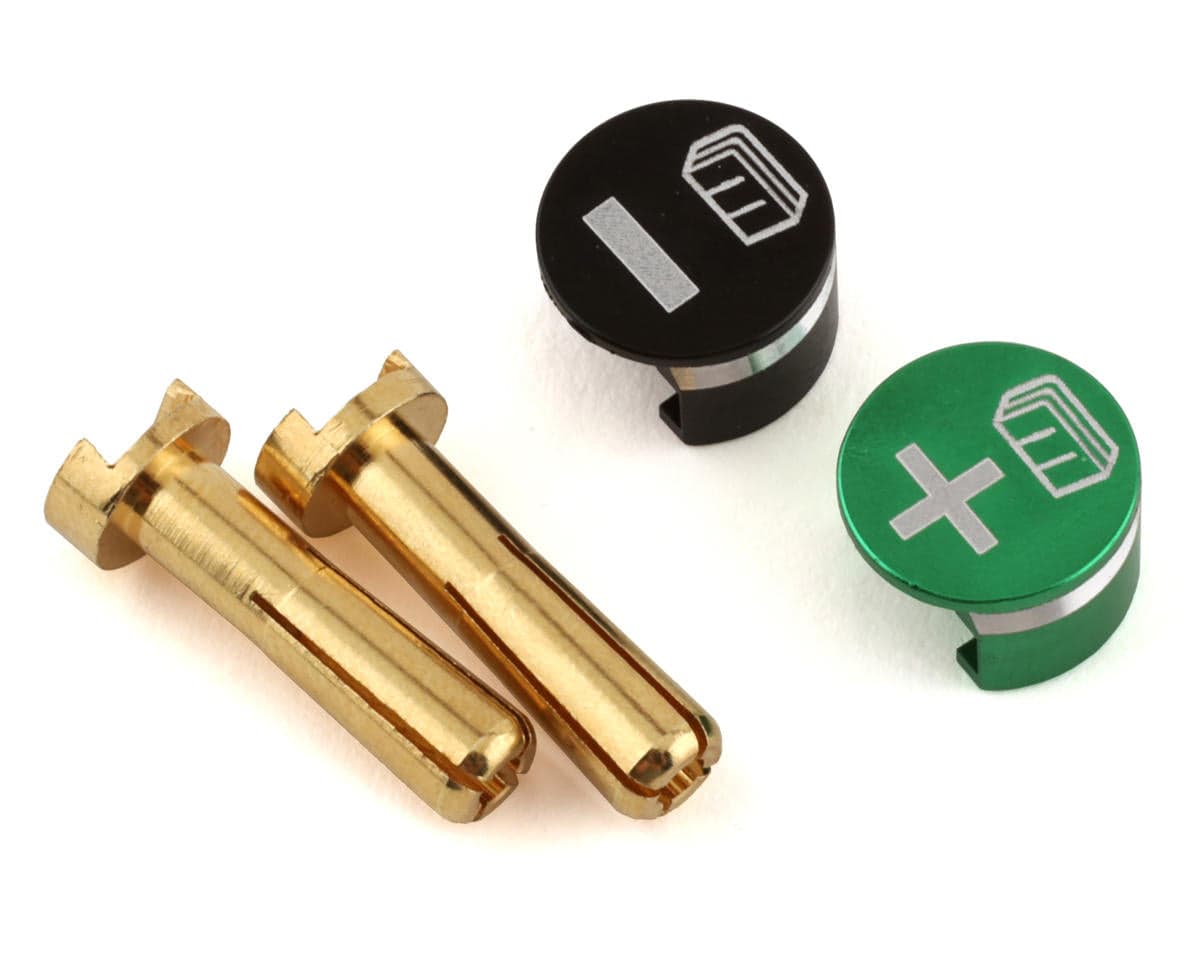WhitzRacing Battery Grabs & Bullet Connectors (4MM) for fpv drones