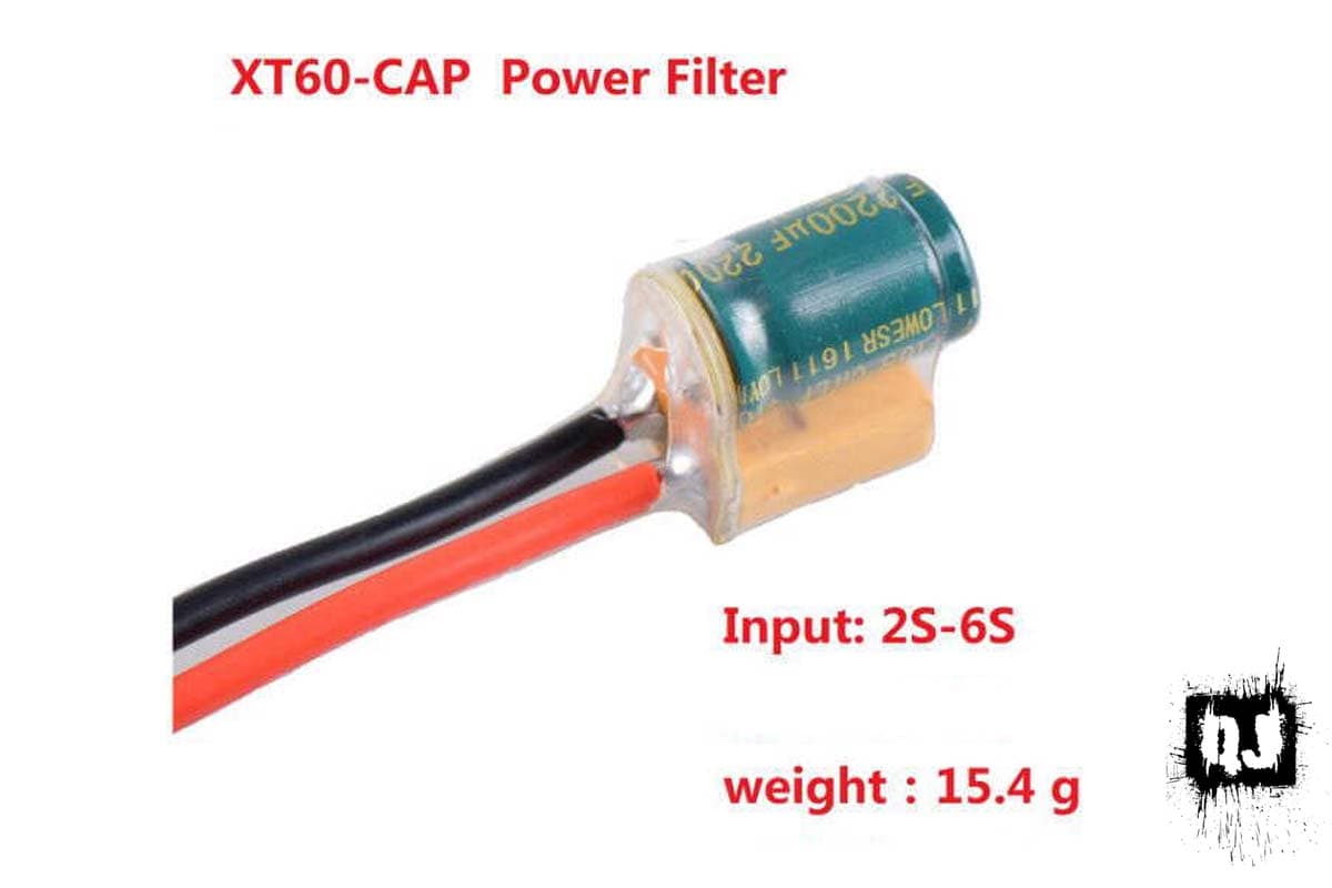 XT60 / XT30 with Capacitor Pigtail for fpv drones