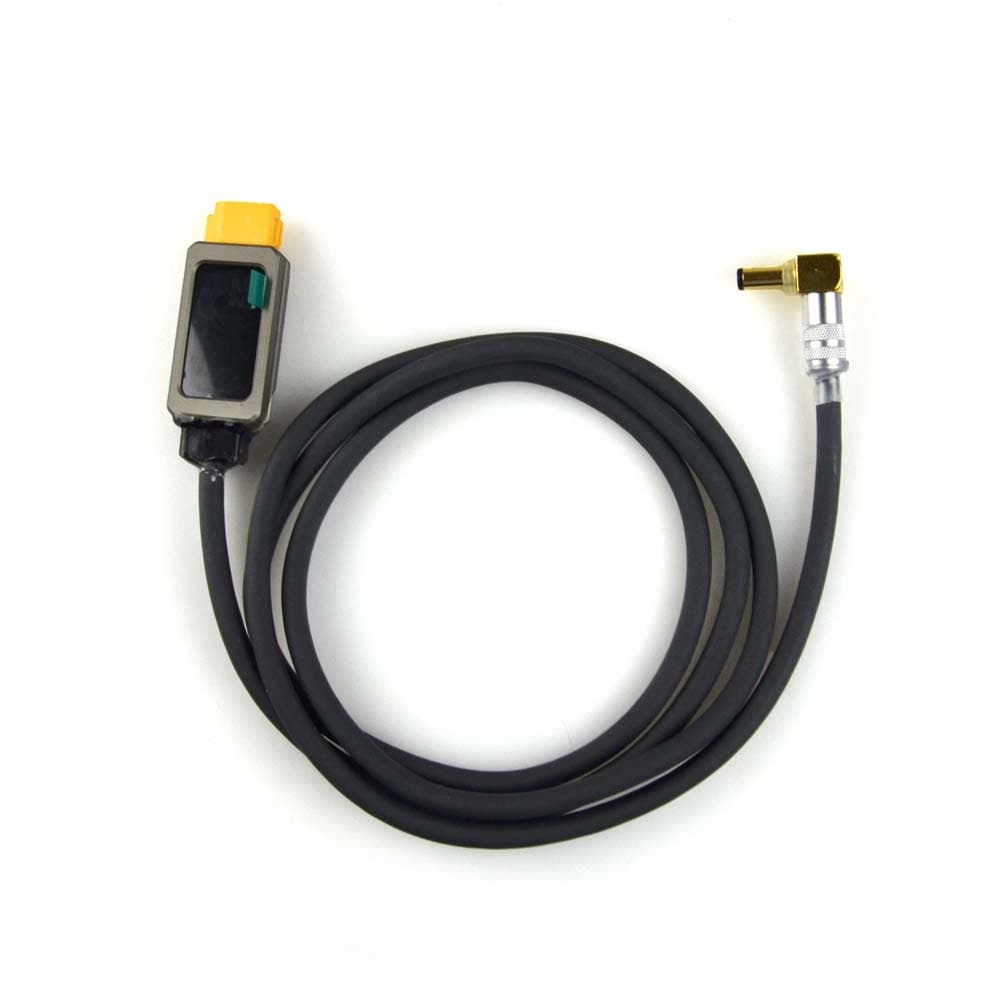 LongXL FPV Goggle Smart Power Cable - Midnight Black for fpv drones 1