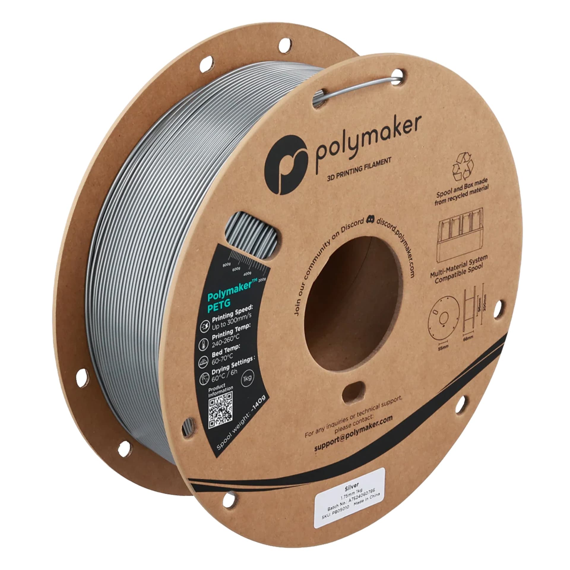 Polymaker PETG High Speed 1.75mm Filament 1kg for fpv drones 5