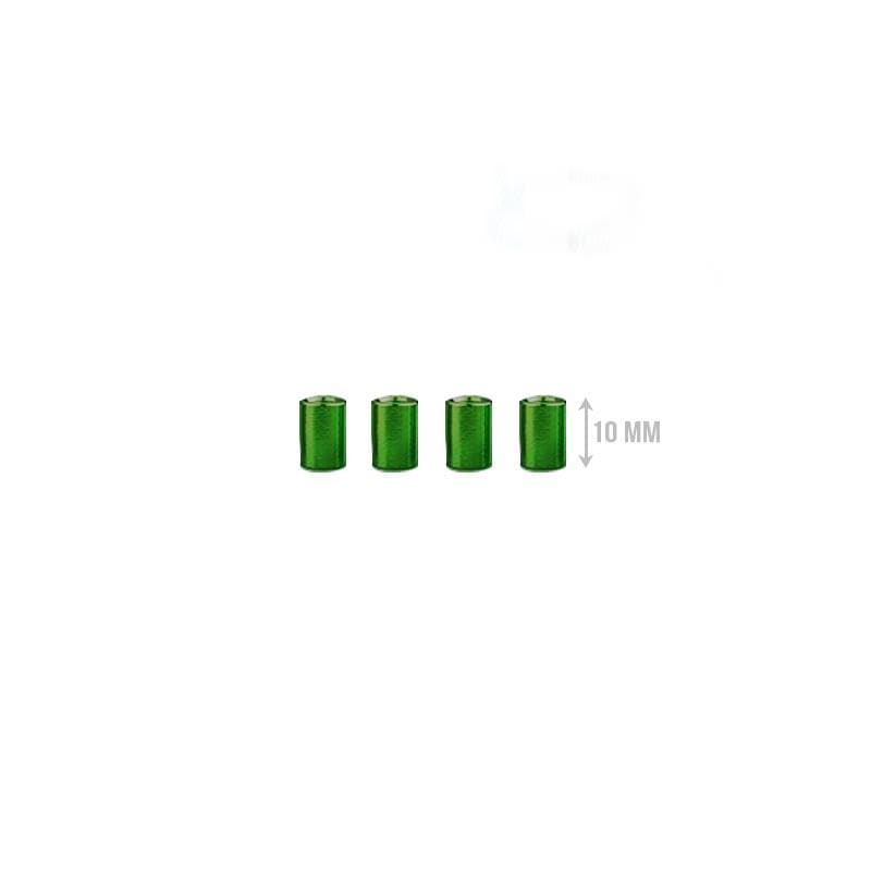 M3 Aluminium Standoffs (4 stuks) - ROND - 10mm - GROEN for fpv drones 1