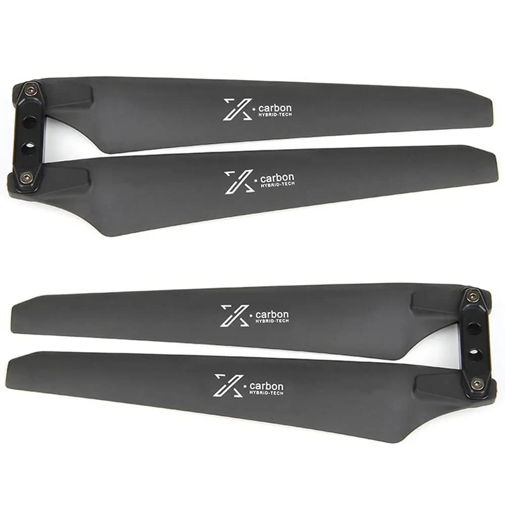 T-Motor Folding Polymer Propeller - MF2412 (Pair) - 24" - Black for fpv drones 1