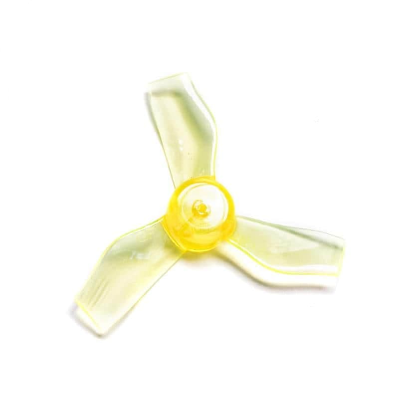 Gemfan 31mm 1219-3 / 1.2" Tri-Blade Micro/Whoop FPV Drone Props for 1mm Shaft (8 Pack) - Choose Color for fpv drones 24