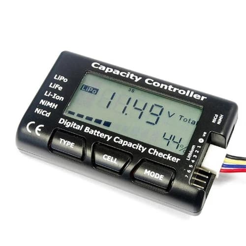 Voltage Meter Tester - LiPo/LiFe 2-6s Battery Balancer and Discharger