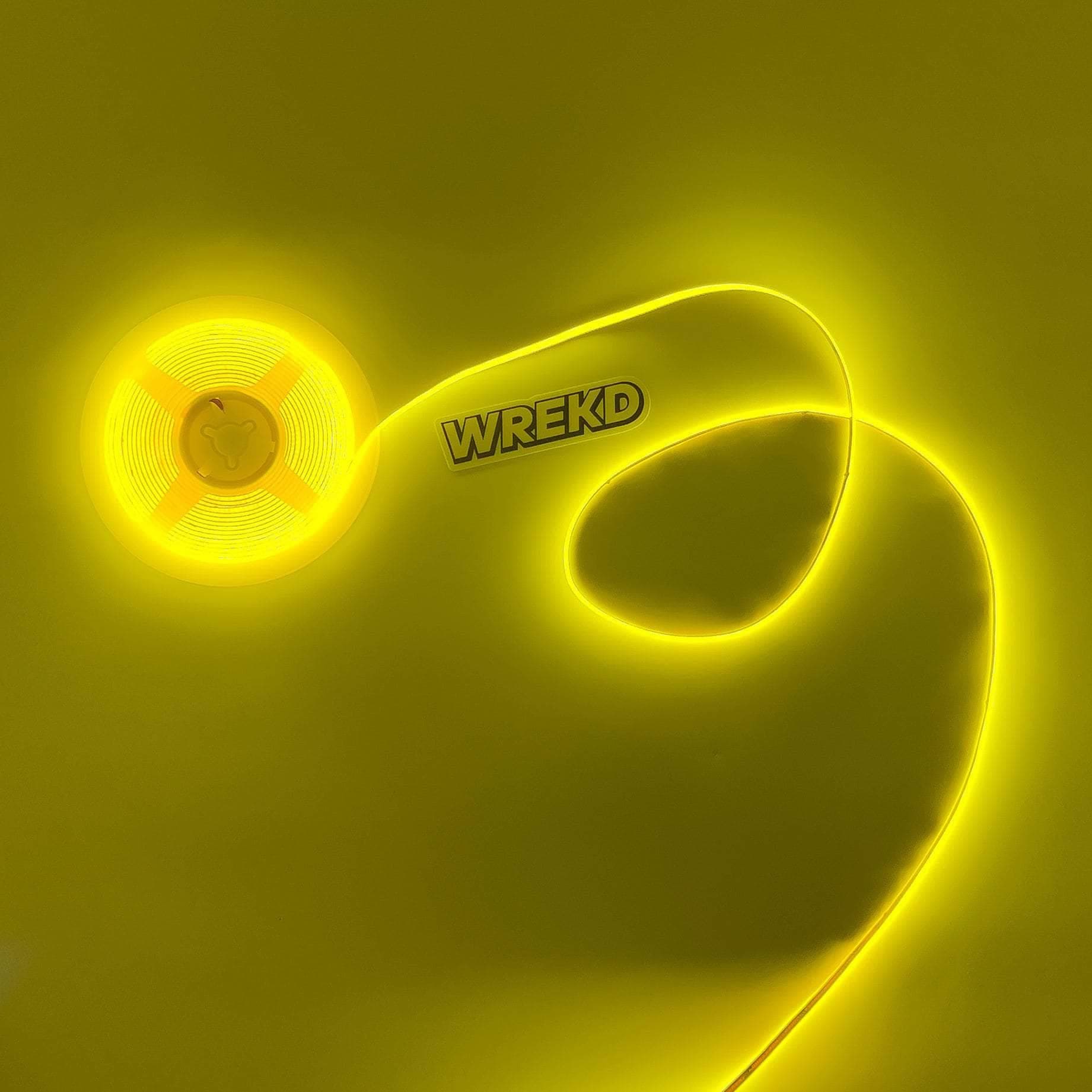 WREKD 5V COB LED 2.7mm Wide Flexible Strip w/ 480LEDs/M - 39" Strip - Choose Color for fpv drones 3