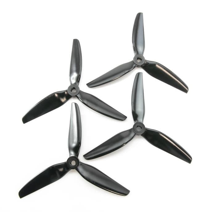 HQProp DP 5.1x4.6x3 (Set of 4) POPO Compatible - Black