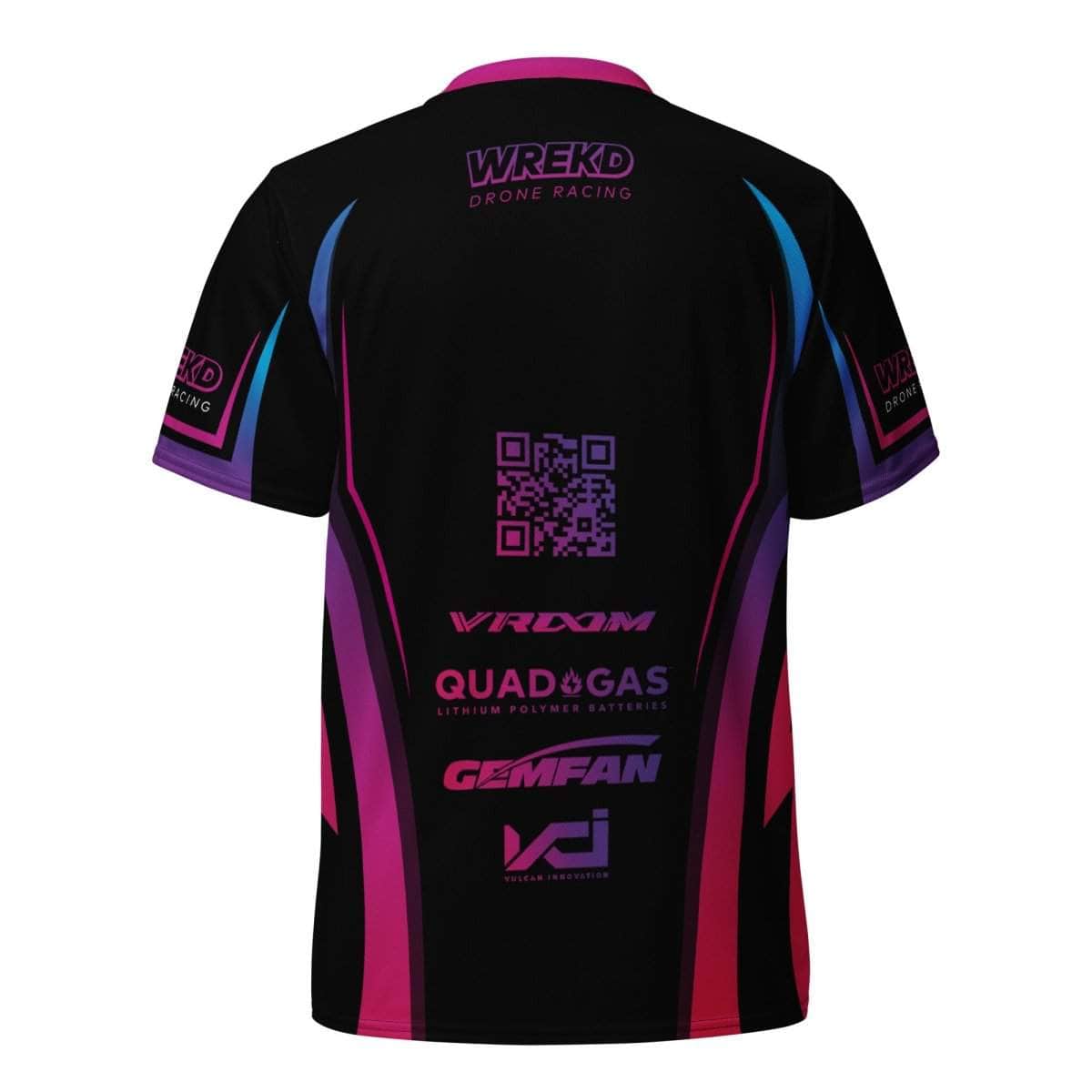 WREKD Drone Racing Community Jersey - Hotness Pink for fpv drones 5