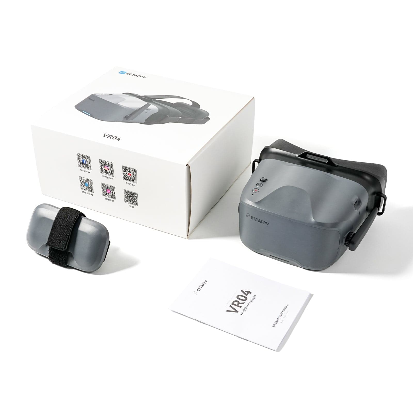 BetaFPV VR04 FPV Goggles with DVR (48CH, 5.8GHz) for fpv drones 2