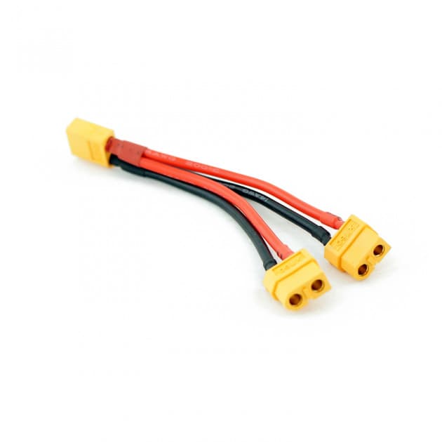 XT60 splitter - 1xM 2xF for fpv drones
