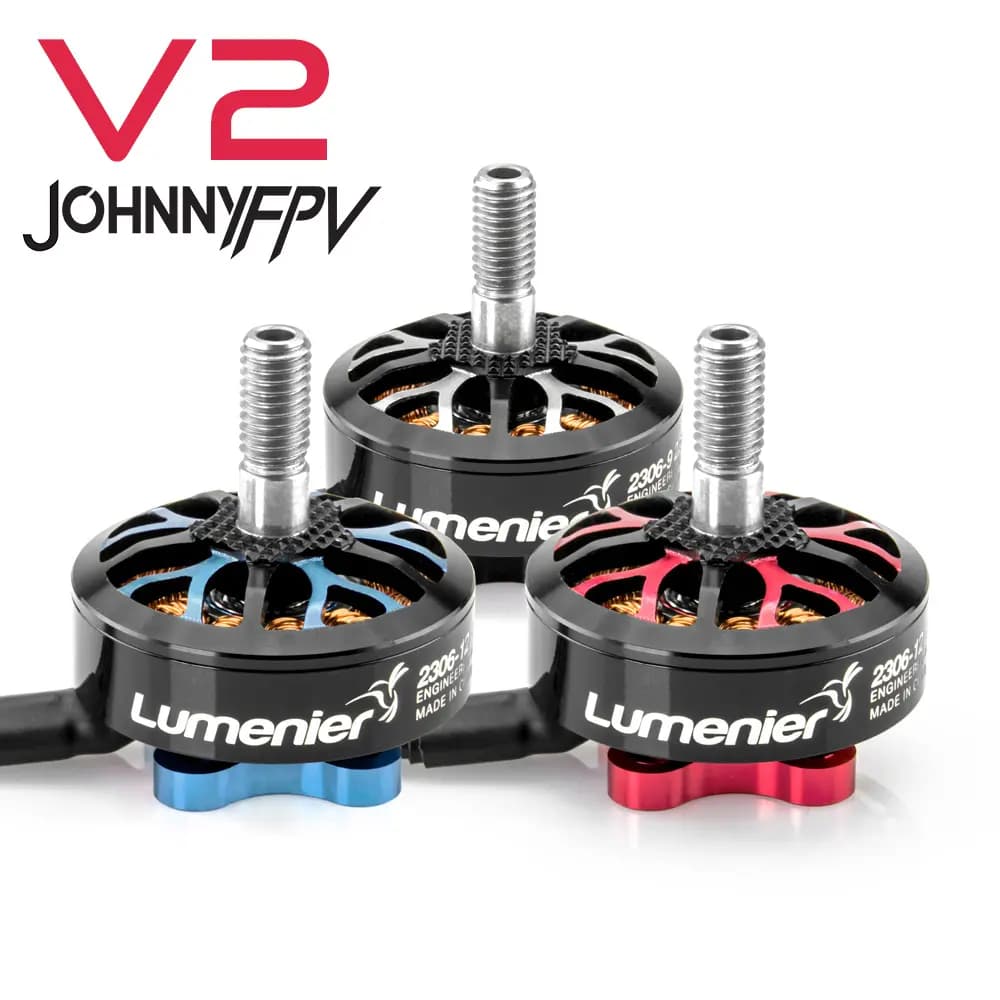 Lumenier 2306 JohnnyFPV Cinematic V2 Motor (1750KV/2250KV/2550KV) - 2500KV - 2700KV for fpv drones
