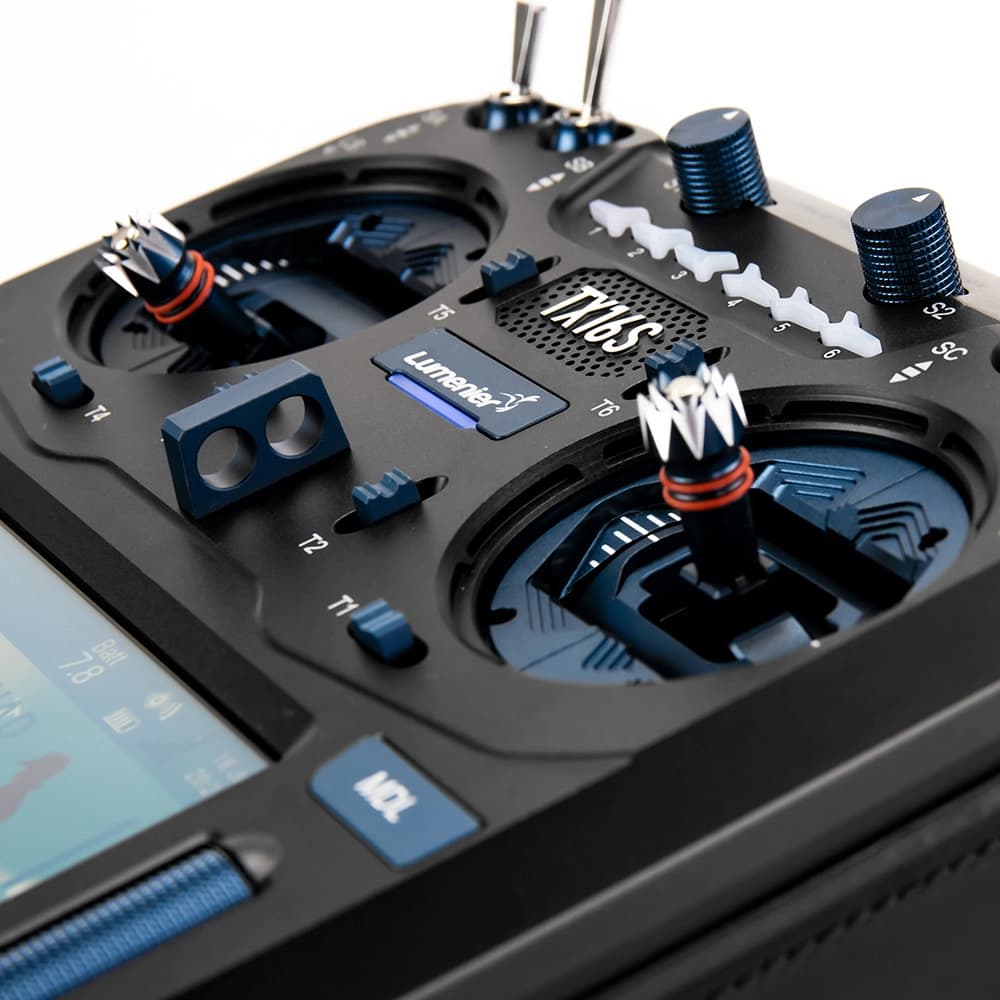 RadioMaster TX16S MKII MAX PRO Radio Transmitter w/ AG01 Gimbals - Lumenier Edition - Multi 4-in-1 - 8.25 - Black for fpv drones 5