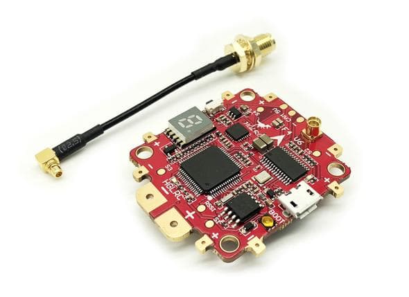 HGLRC F4 V6 Pro FC Flight Controller with Switchable VTX 5V BEC OSD PDB for fpv drones 2
