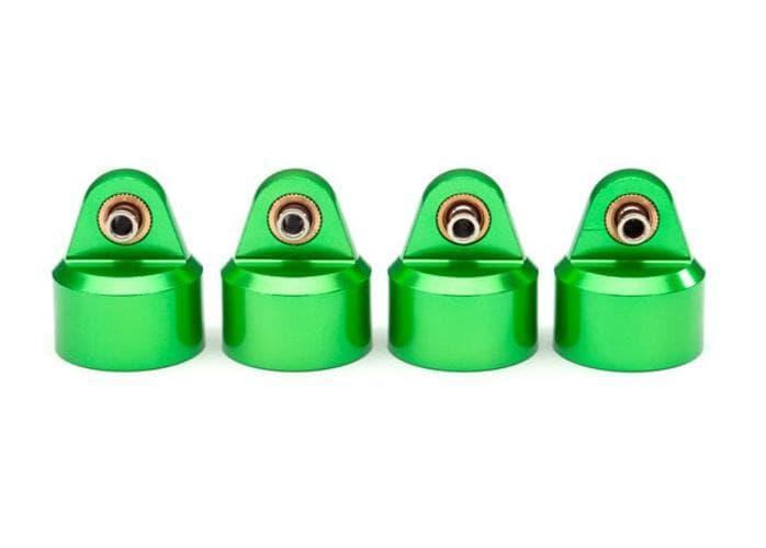 Traxxas 8964G Shock Caps Aluminum (Green Anodized) GT-Maxx Shocks Maxx for fpv drones