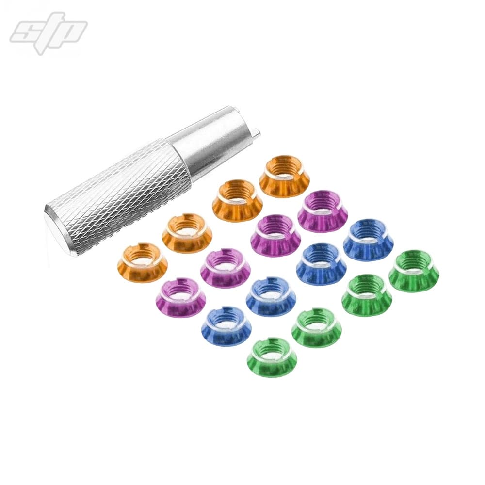 Radio Switch Color Nuts (16 stuks) voor FrSky zenders