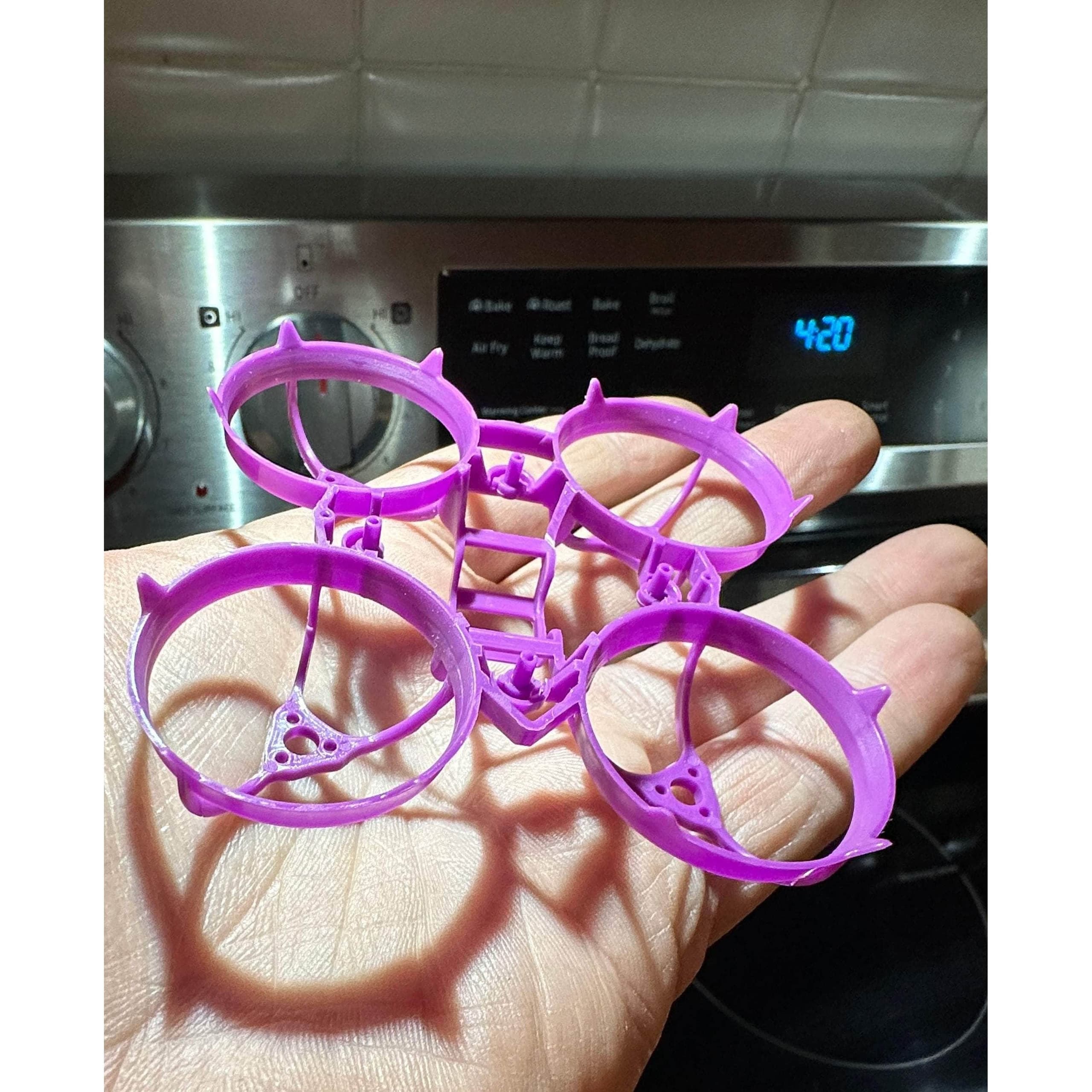 weBLEEDfpv x Fractal Engineering The Crown FPV 65mm Whoop Frame for fpv drones 2