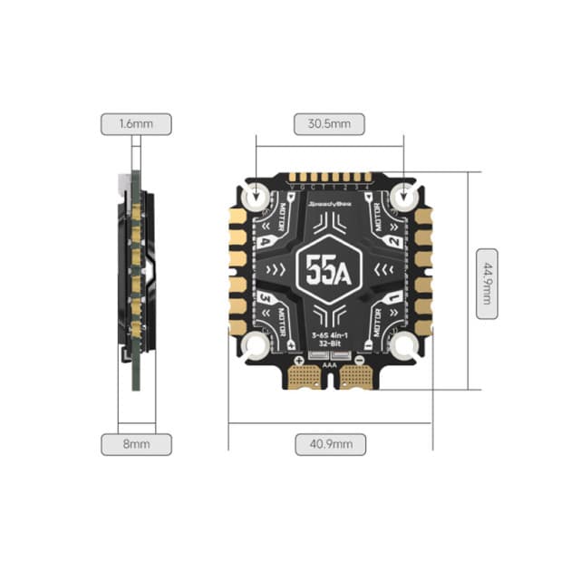 SpeedyBee OX32 55A regulator for drones for fpv drones 3