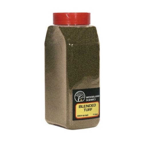 Woodland Scenics T1350 Turf Fine Blended Earth 32 oz Train Scenery for fpv drones