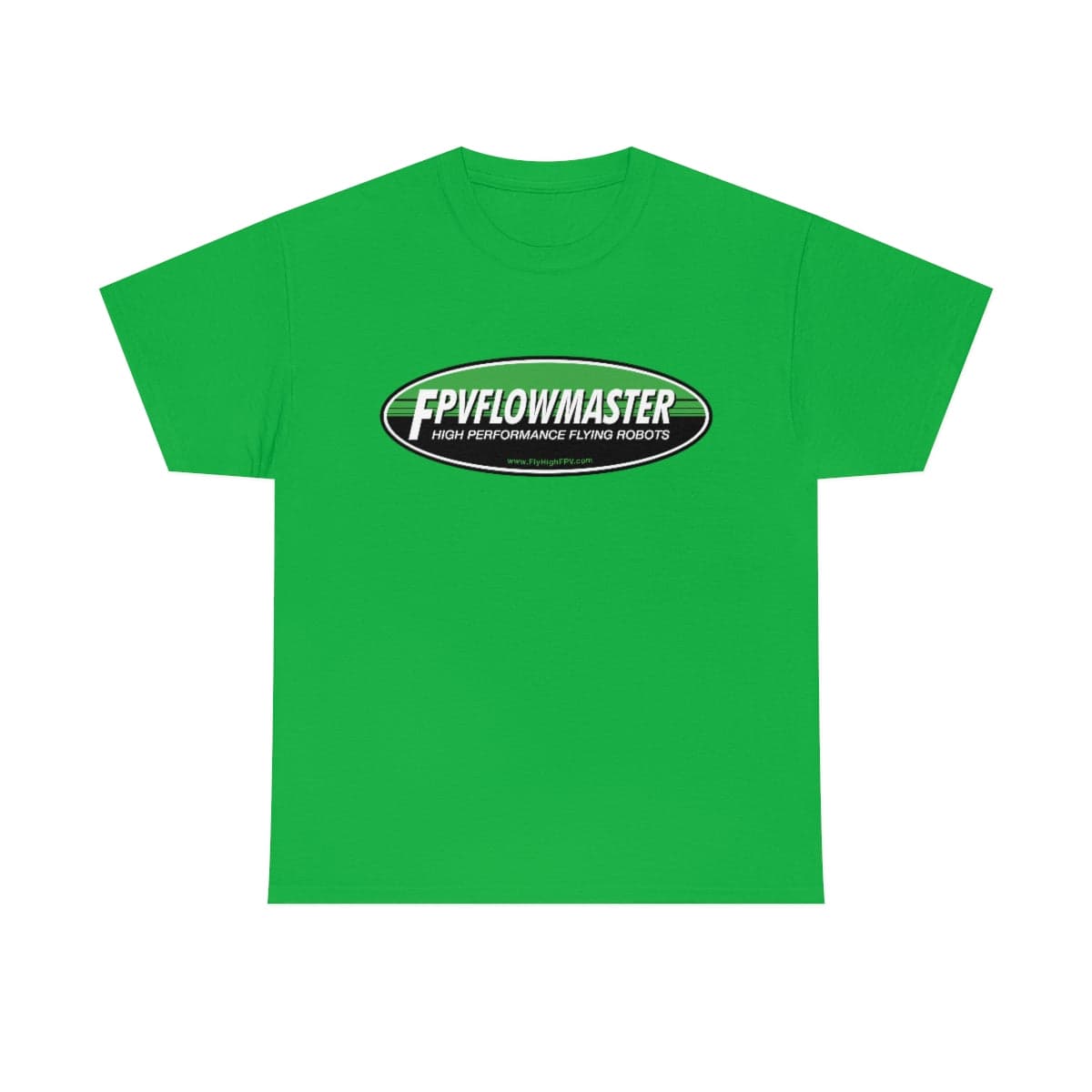 FPV Flow Master - Green Logo - T-Shirt for fpv drones 39
