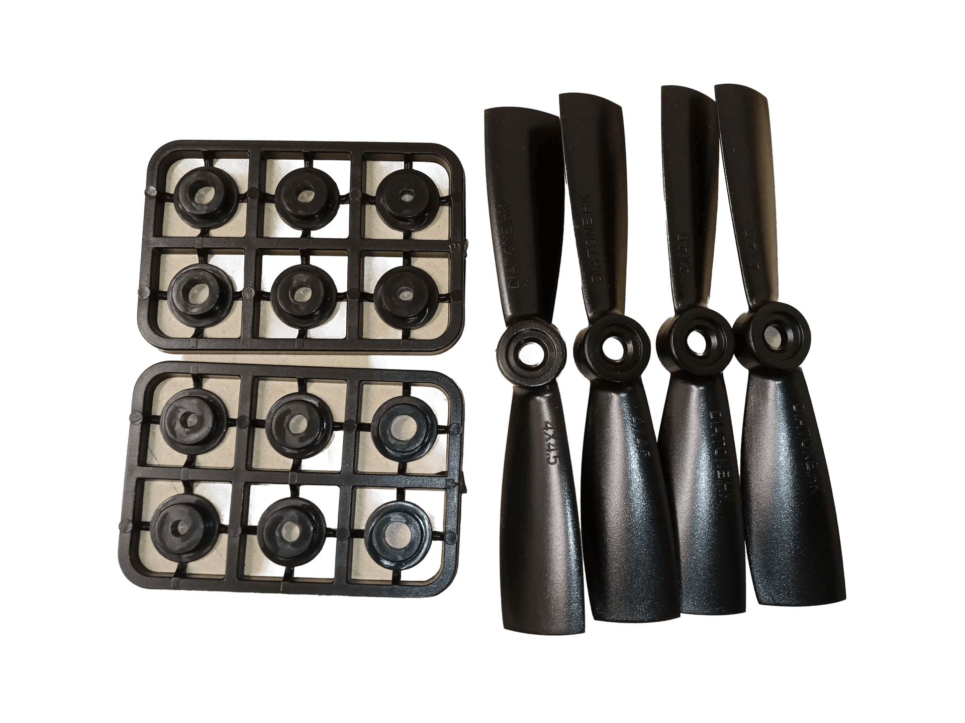 Diatone Super Durable Propeller (4x4.5) (Black) [New] for fpv drones 1