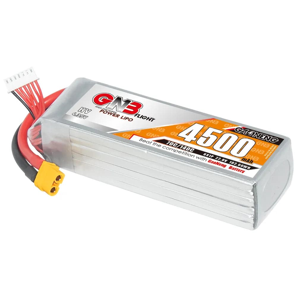 GAONENG GNB LiHV 6S 22.8V 4500mAh 70C LiPo Battery XT60 [DG] for fpv drones 5