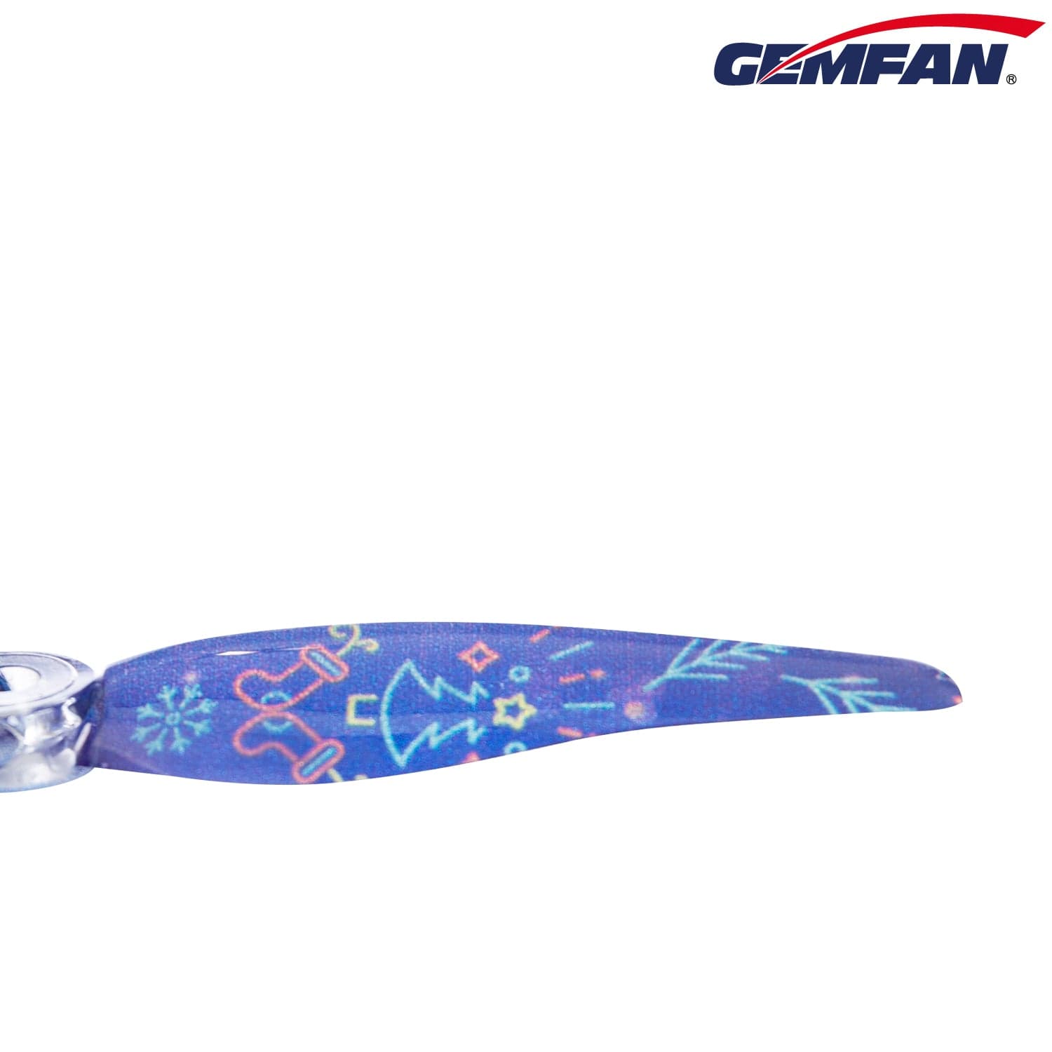 Gemfan Hurricane 51433 - Christmas Limited Edition - Santa Blue for fpv drones 2